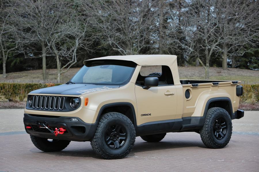  Jeep Comanche Concept 2016 года  (фото 2 из 17)